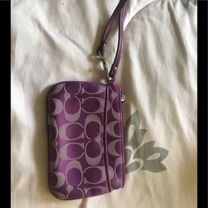 Coach wrislet Purple